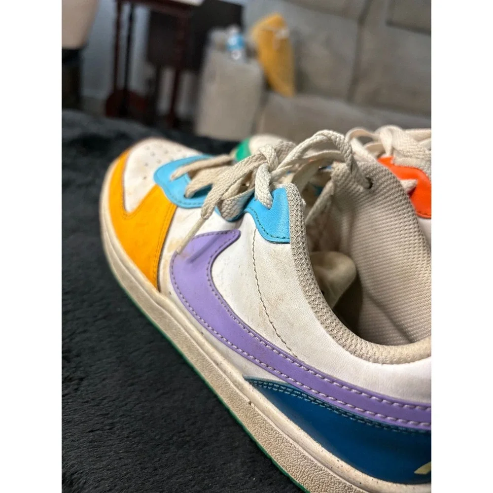 Nike Court Borough Low 2 SE GS Kids Multi-Color Sneakers FQ8373-902 Size 5Y